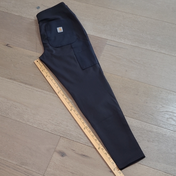 Carhartt Force Fitted Pants Women's sz 4/6 Black Midweight Utility Leggings - Picture 11 of 11